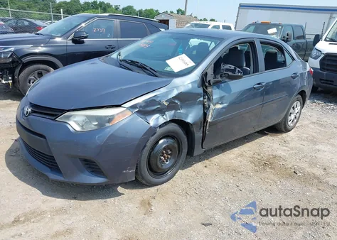 2014 Toyota Corolla L из США, поврежденный, VIN 2T1BURHE7EC151772